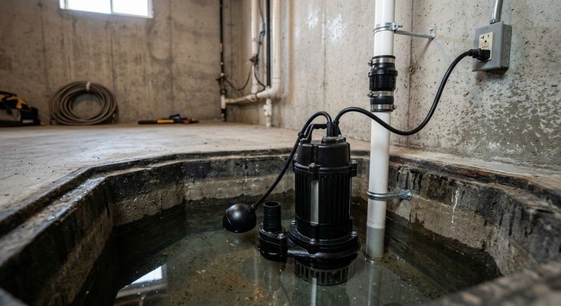 Basement Sump Pump Service in Huntsville, AL