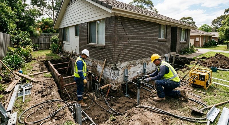 Concrete Foundation Repair in Columbus, OH