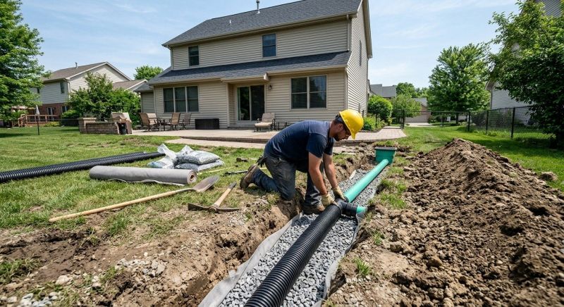 House Drainage Installation in Birmingham, AL