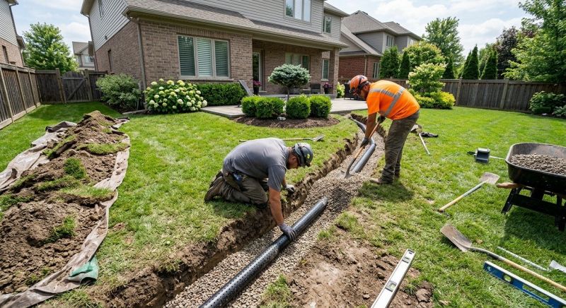 Water Drainage Installation in Tuscaloosa, AL