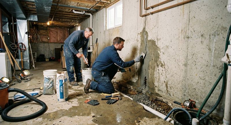 Wet Basement Repair in Tampa, FL