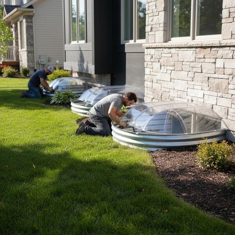 Window Well Cover Installation in Denver, CO