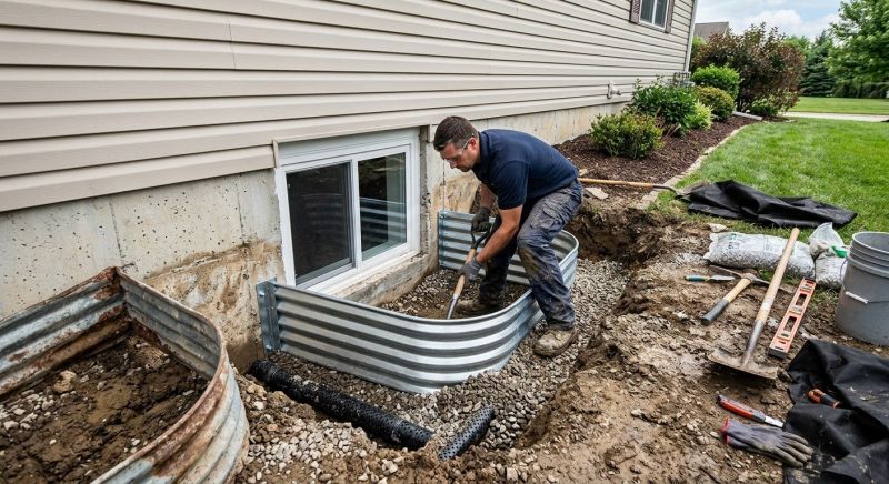 Window Wells Repair in Conroe, TX